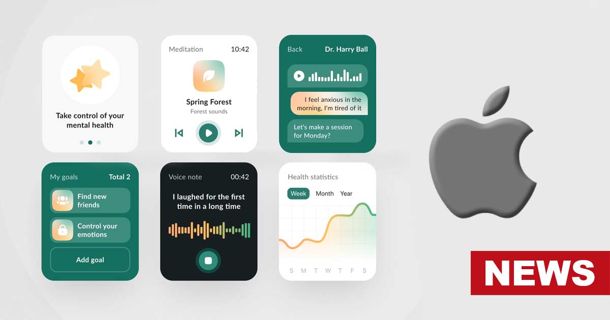 Apple Introduces Cutting-Edge Mental Health Features For Wellness