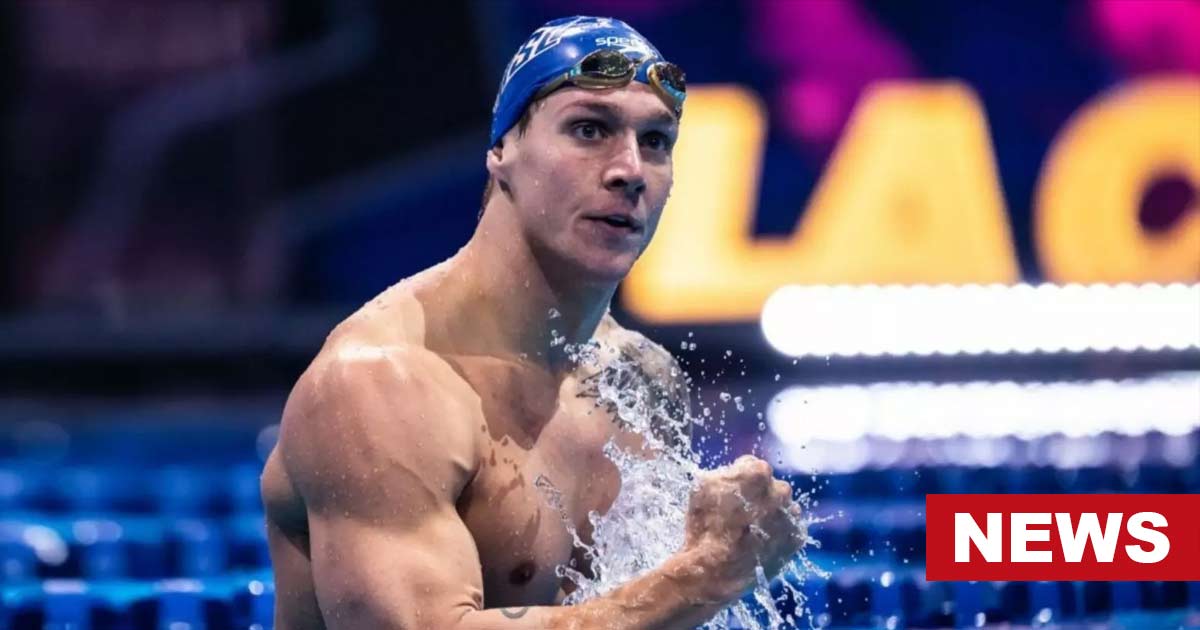 Champion Swimmer Caeleb Dressel Returns To The Spotlight After Mental Health Break 