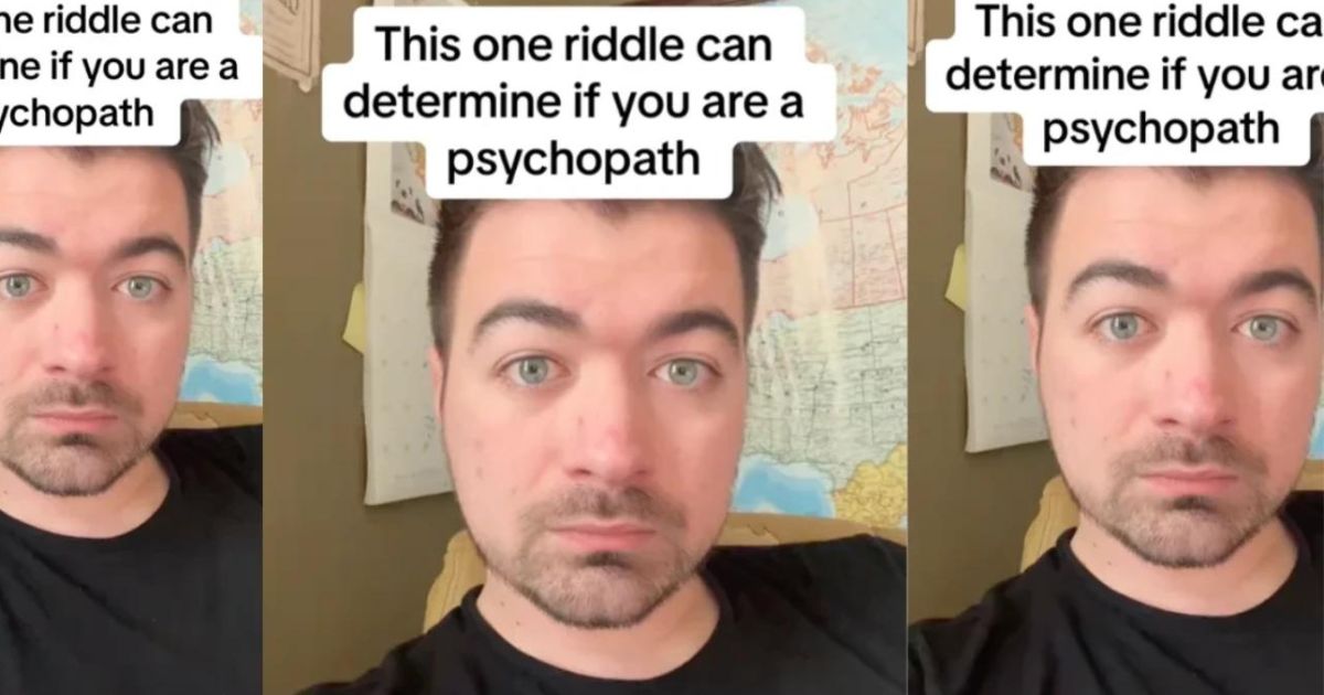 Self-Identified Narcissist Reveals Enigmatic Riddle To Allegedly Uncover If You Are A Psychopath