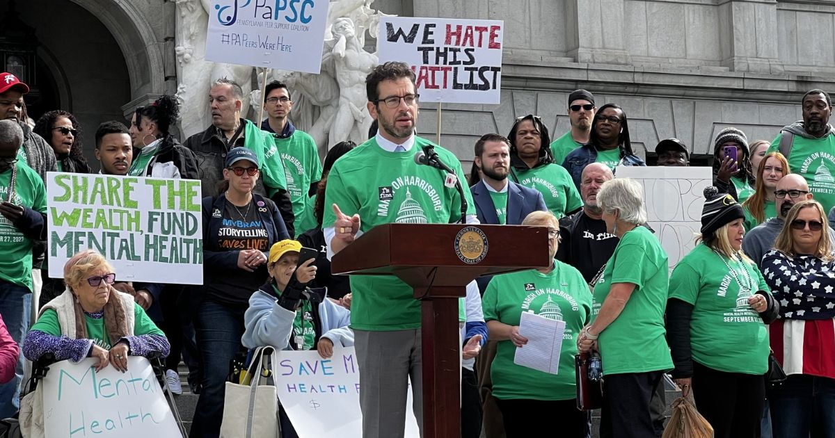 March on Harrisburg Advocates For Increased Mental Health Funding