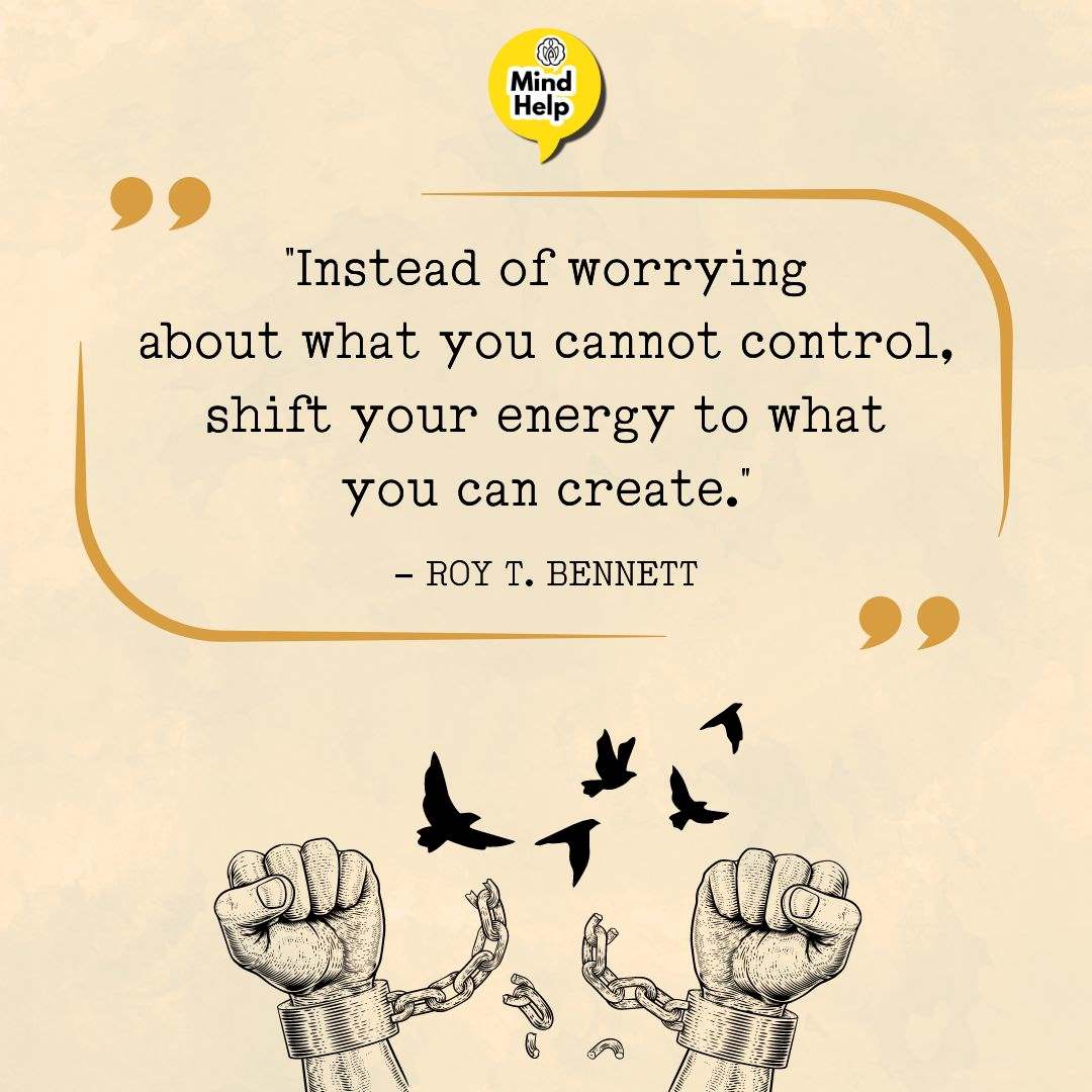 Instead of worrying