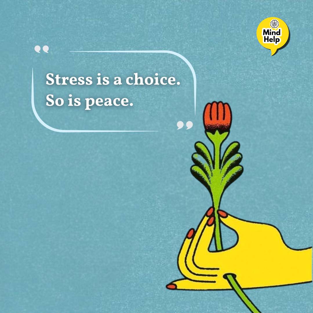 Stress is a choice