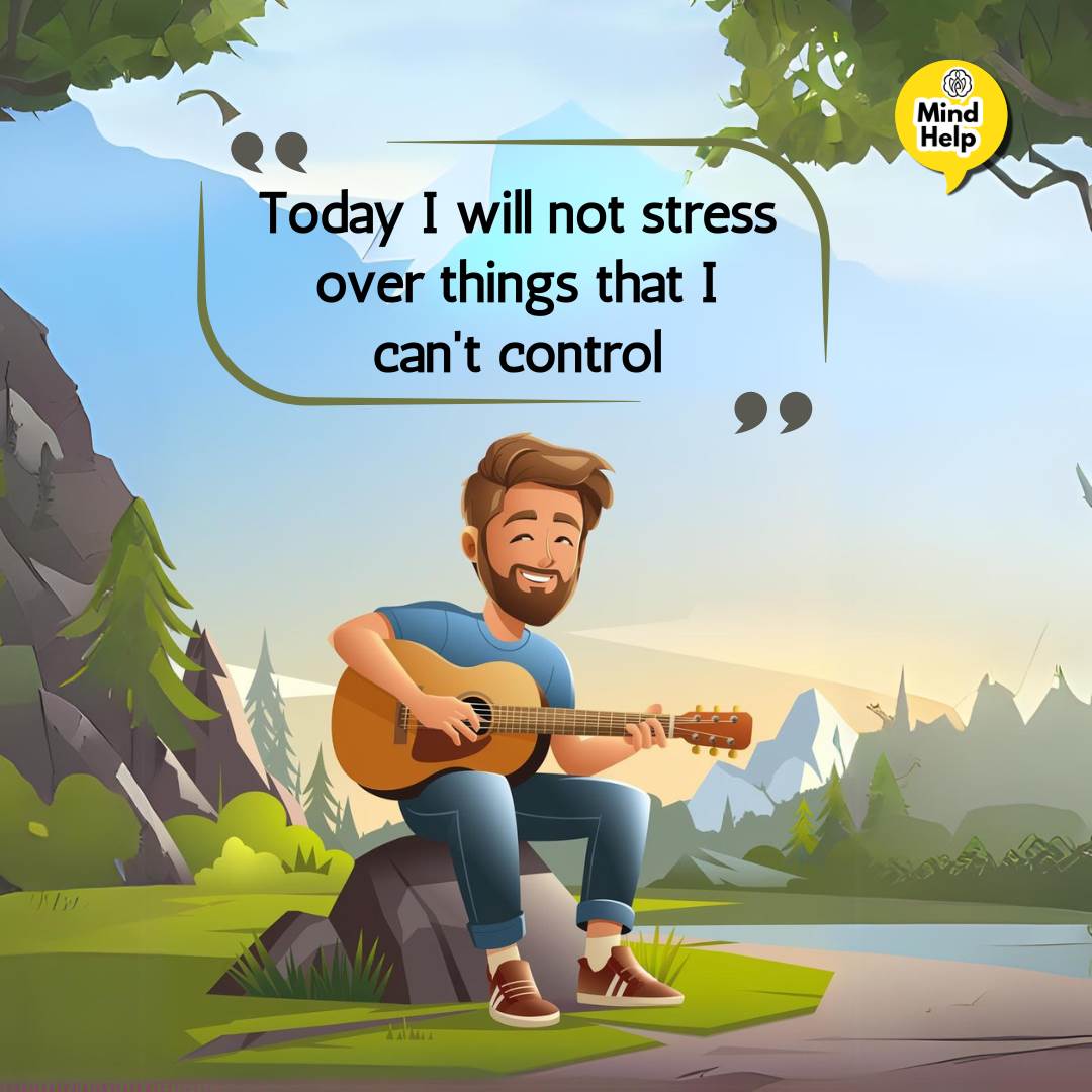 Today I will not stress