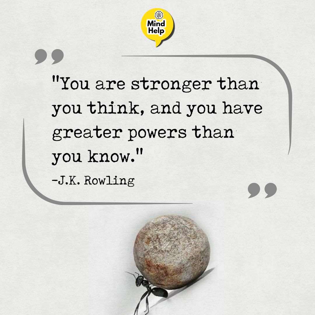 You are stronger than you think