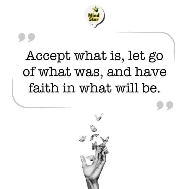 Accept what is