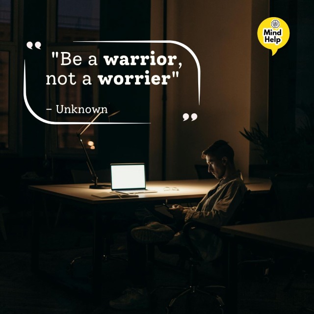 Be a warrior