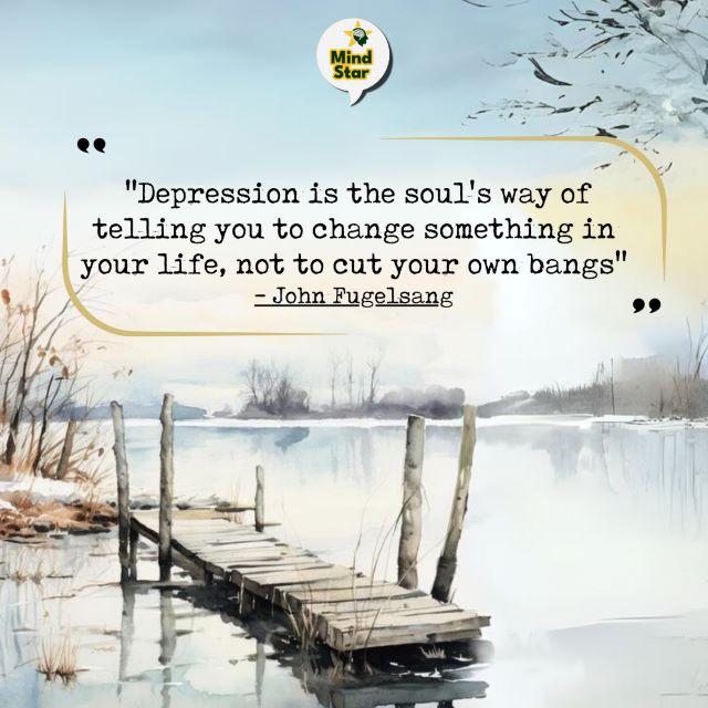 Depression is the soul’s way