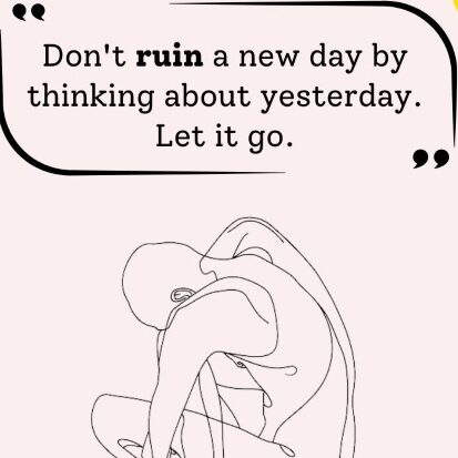 Don’t ruin a new day