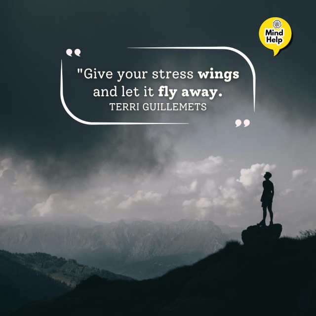 Give your stress wings