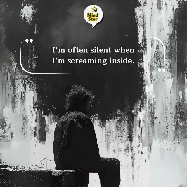 I’m often silent