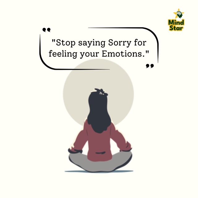 Stop saying sorry