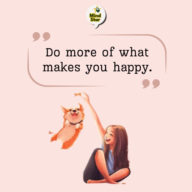 What makes you happy