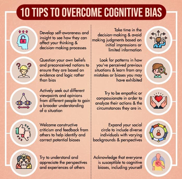 10 Tips to overcome cognitive bias e1731560755563