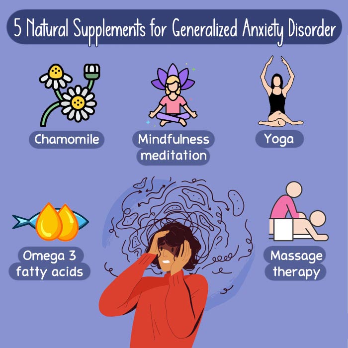 5 Natural Supplements for Generalized Anxiety Disorder