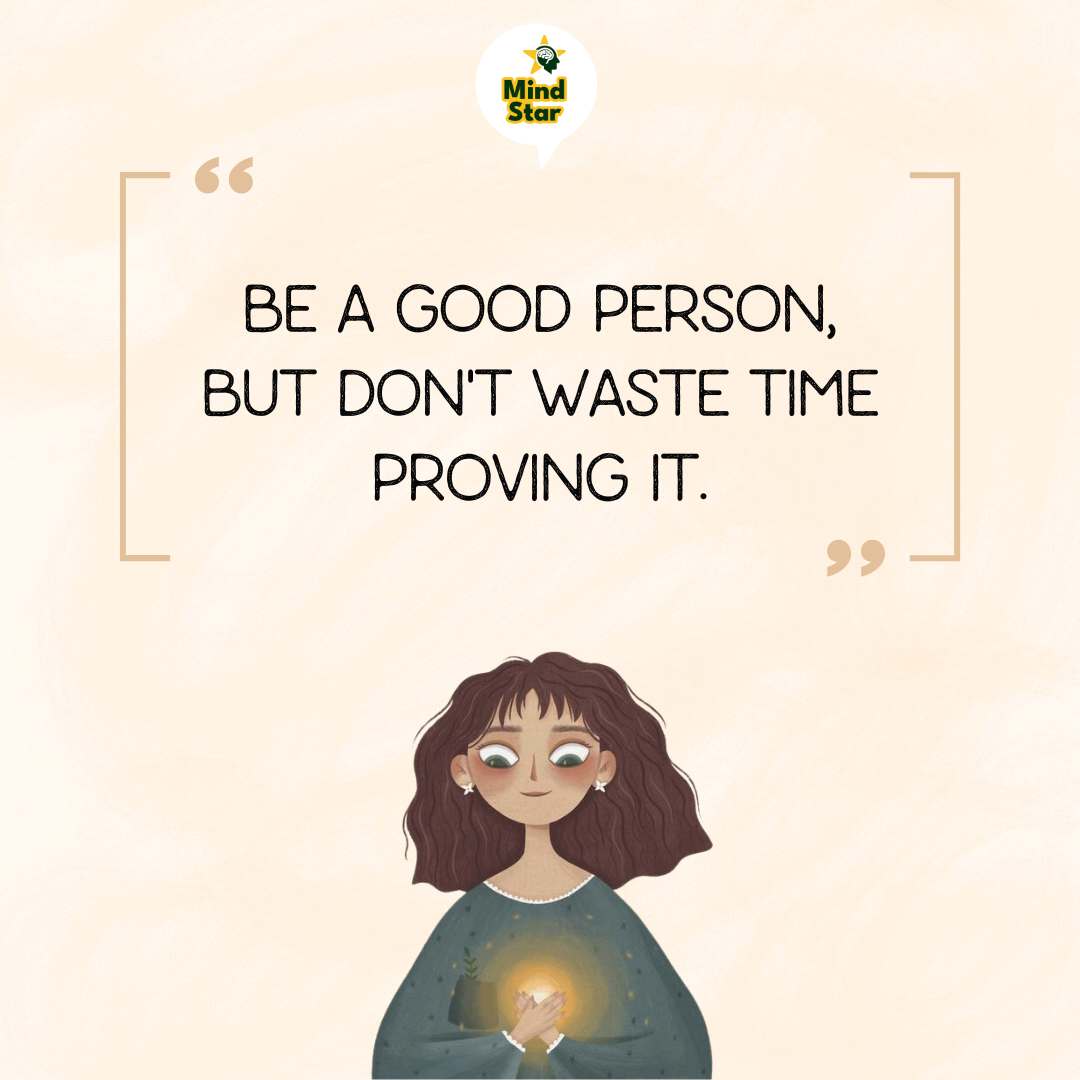 Be a good person