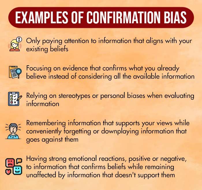 Examples of Confirmation Bias e1731583644996