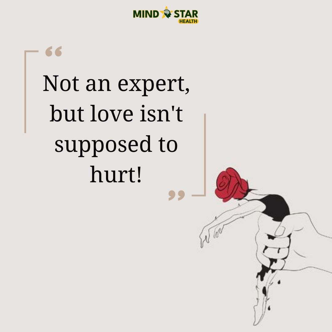 Love isn’t supposed to hurt