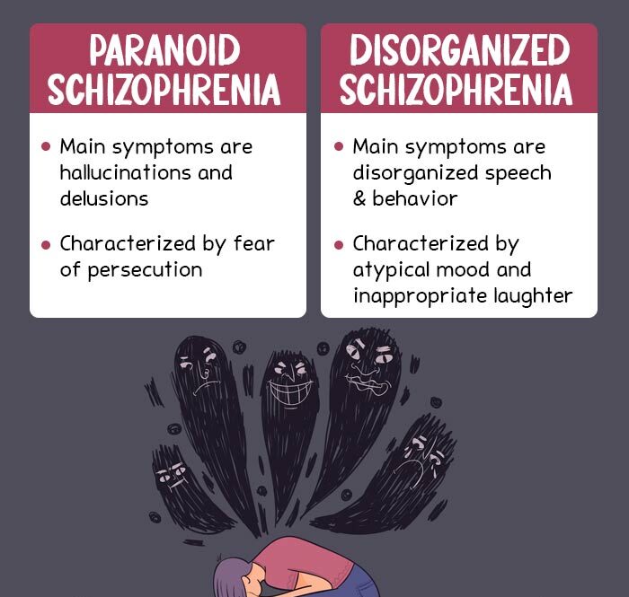 Paranoid Schizophrenia vs Disorganized Schizophrenia e1731395481174