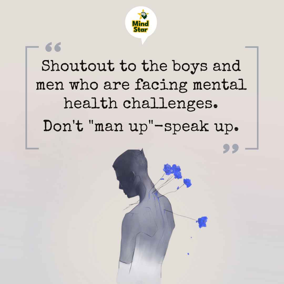 “Shoutout to the boys and men…” International Men’s Day.