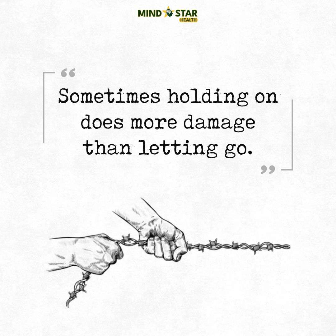 Sometimes holding on