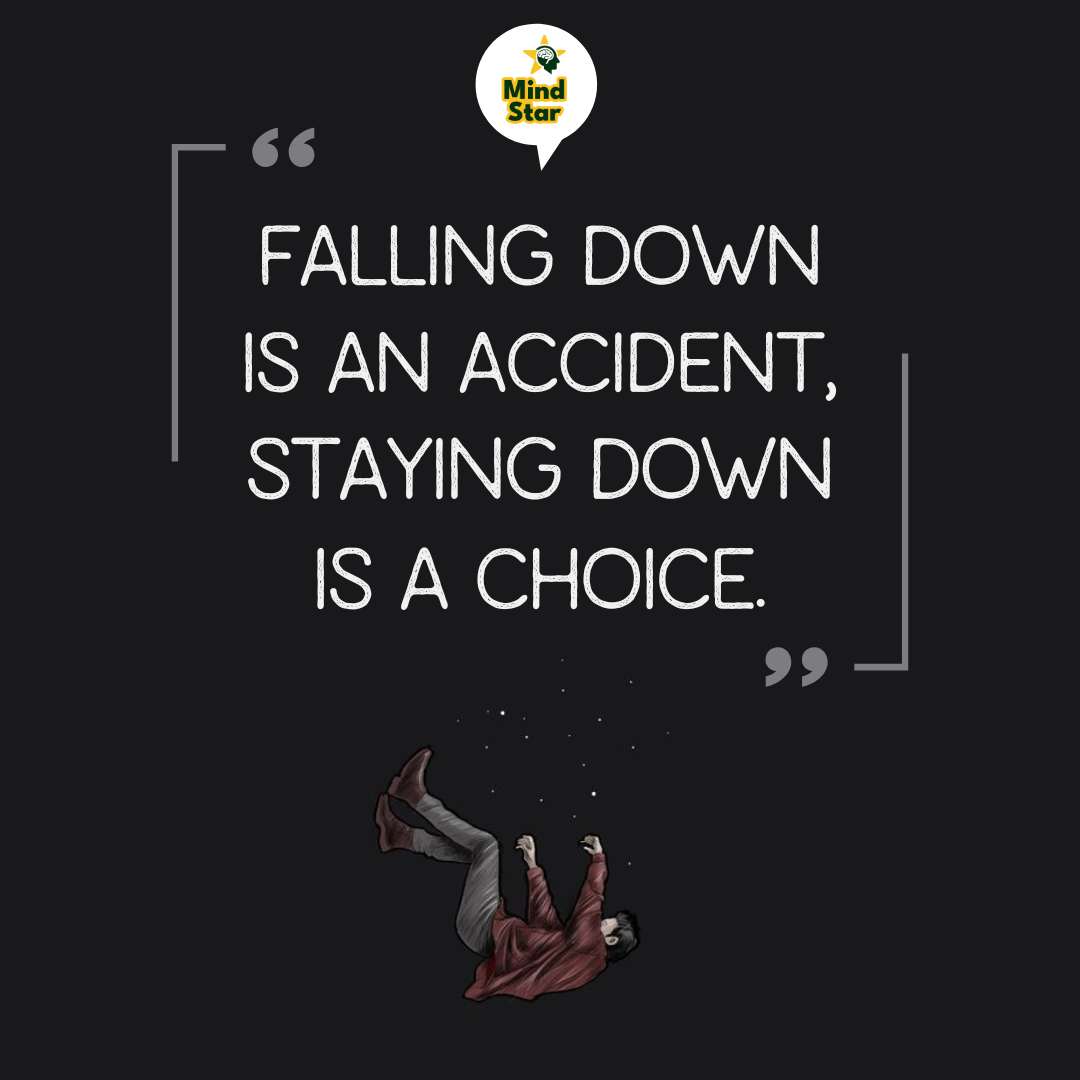 Falling down is an accident