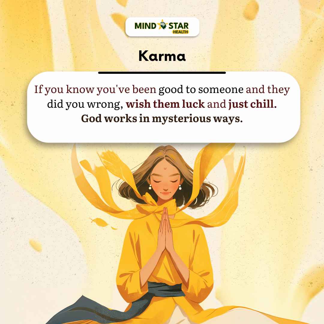 Karma – If you know you’ve been good